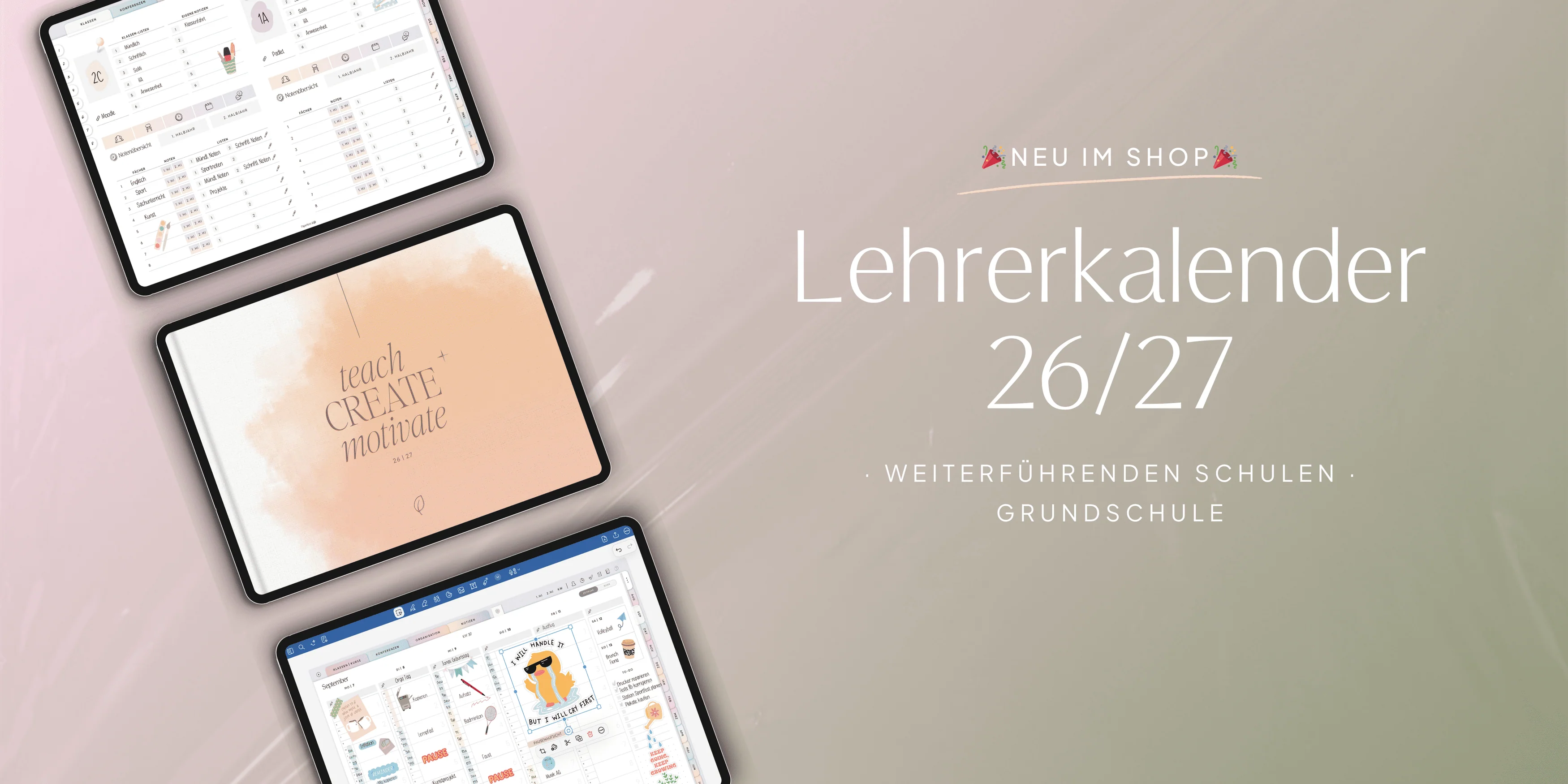Deine Zeit, stilvoll digital organisiert